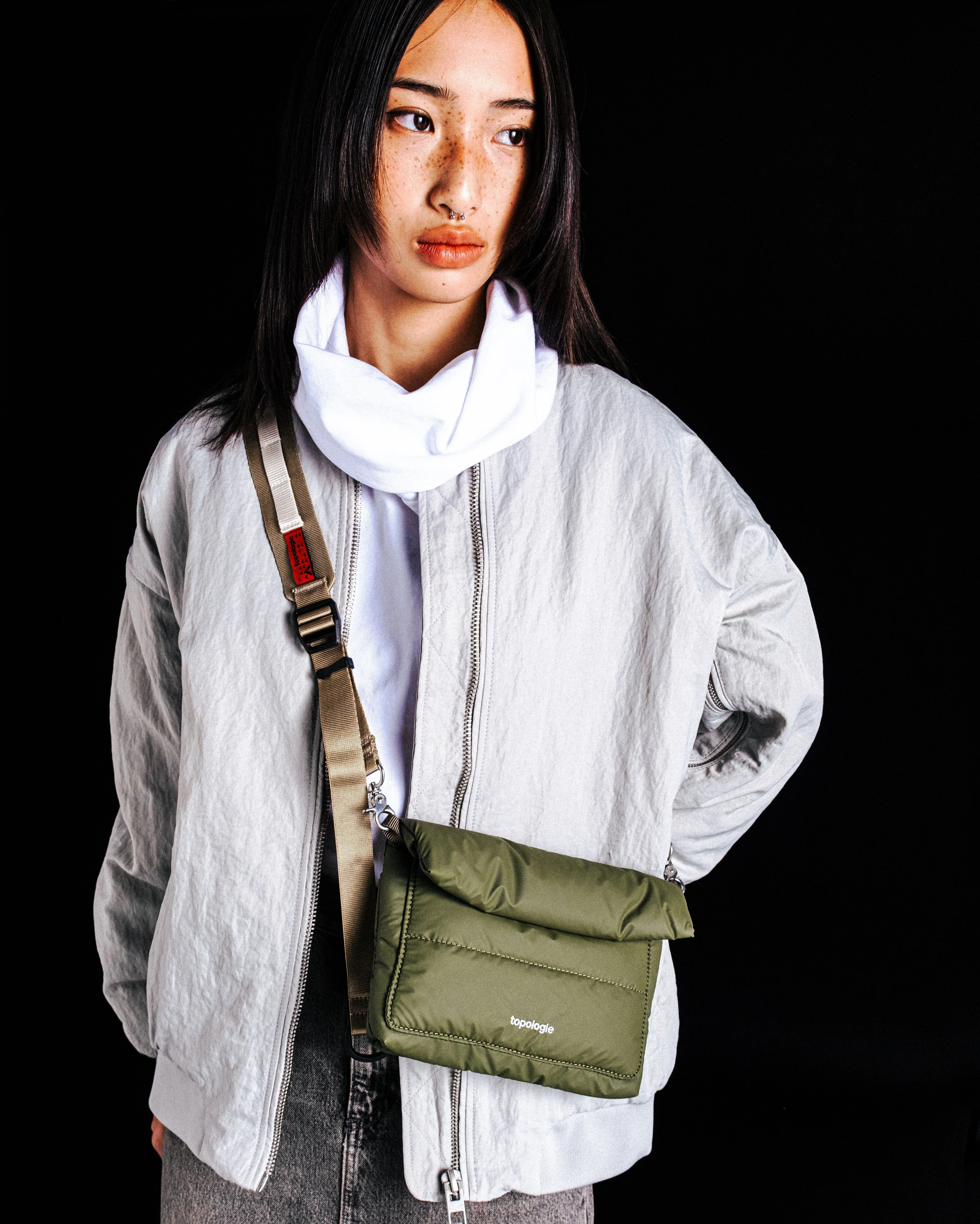 Utility Sling Wide / Khaki - Image 3